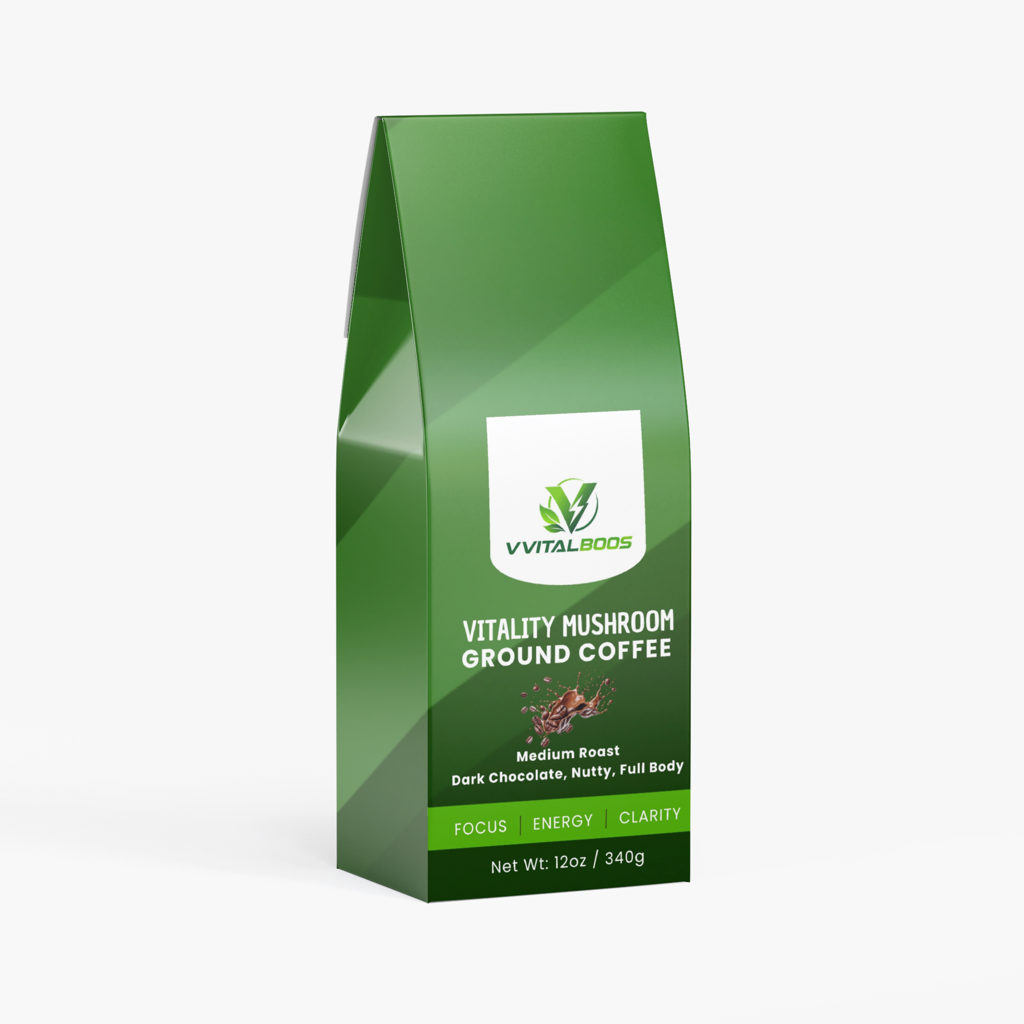 Vitality Mushroom Coffee (Medium Roast)