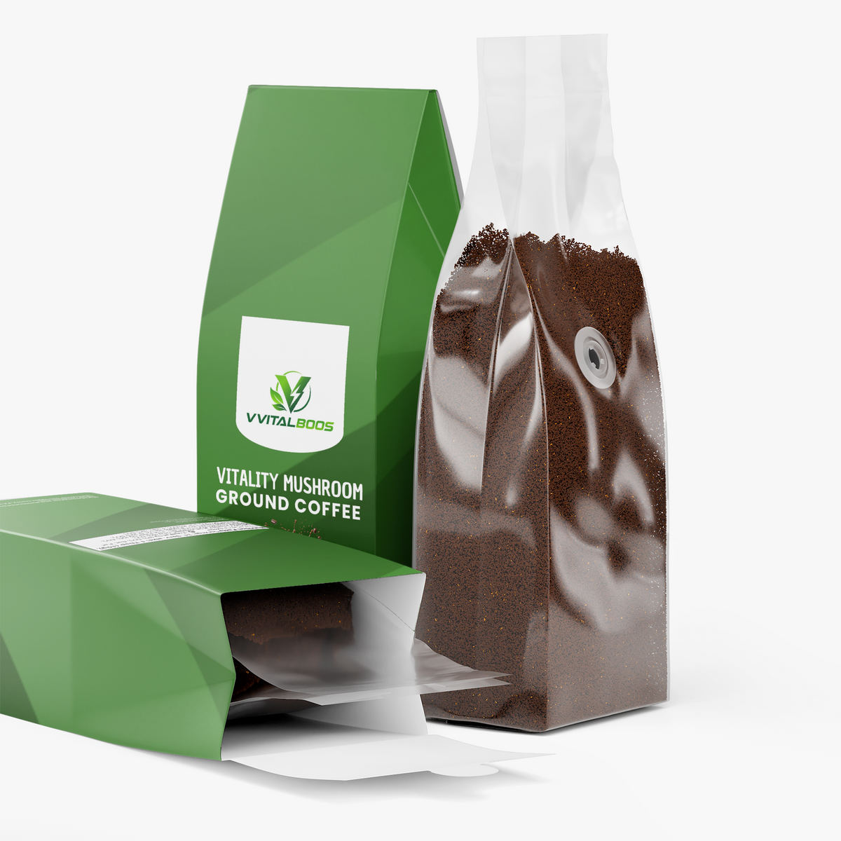 Vitality Mushroom Coffee (Medium Roast)